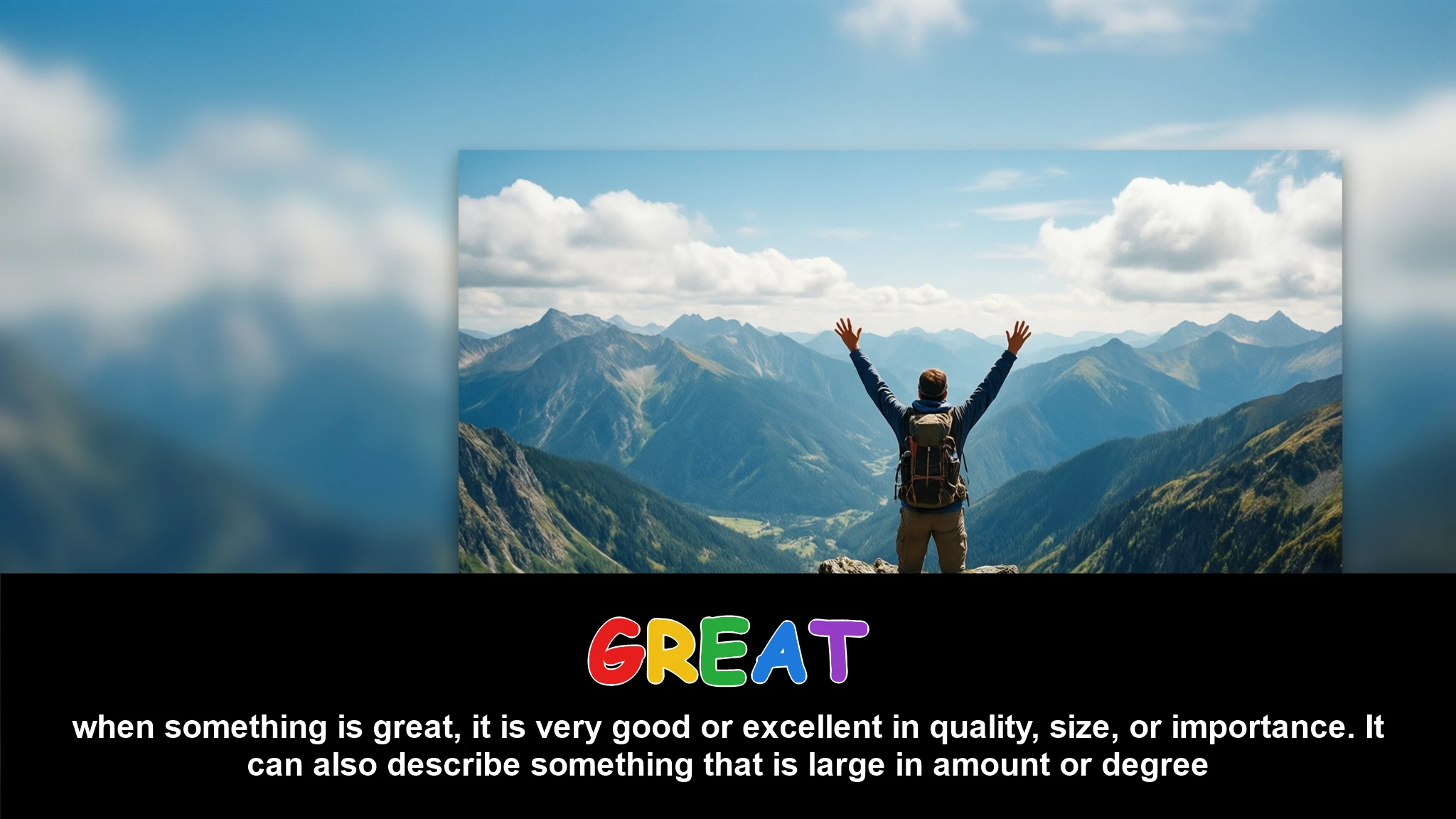 English Illustration for great